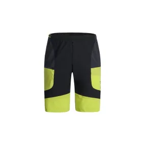 Pantalones cortos Block Light Hombre Nero/Verde Lime