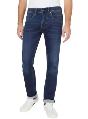 Pantalón Vaquero Pepe Jeans Track Slim Azul Hombre