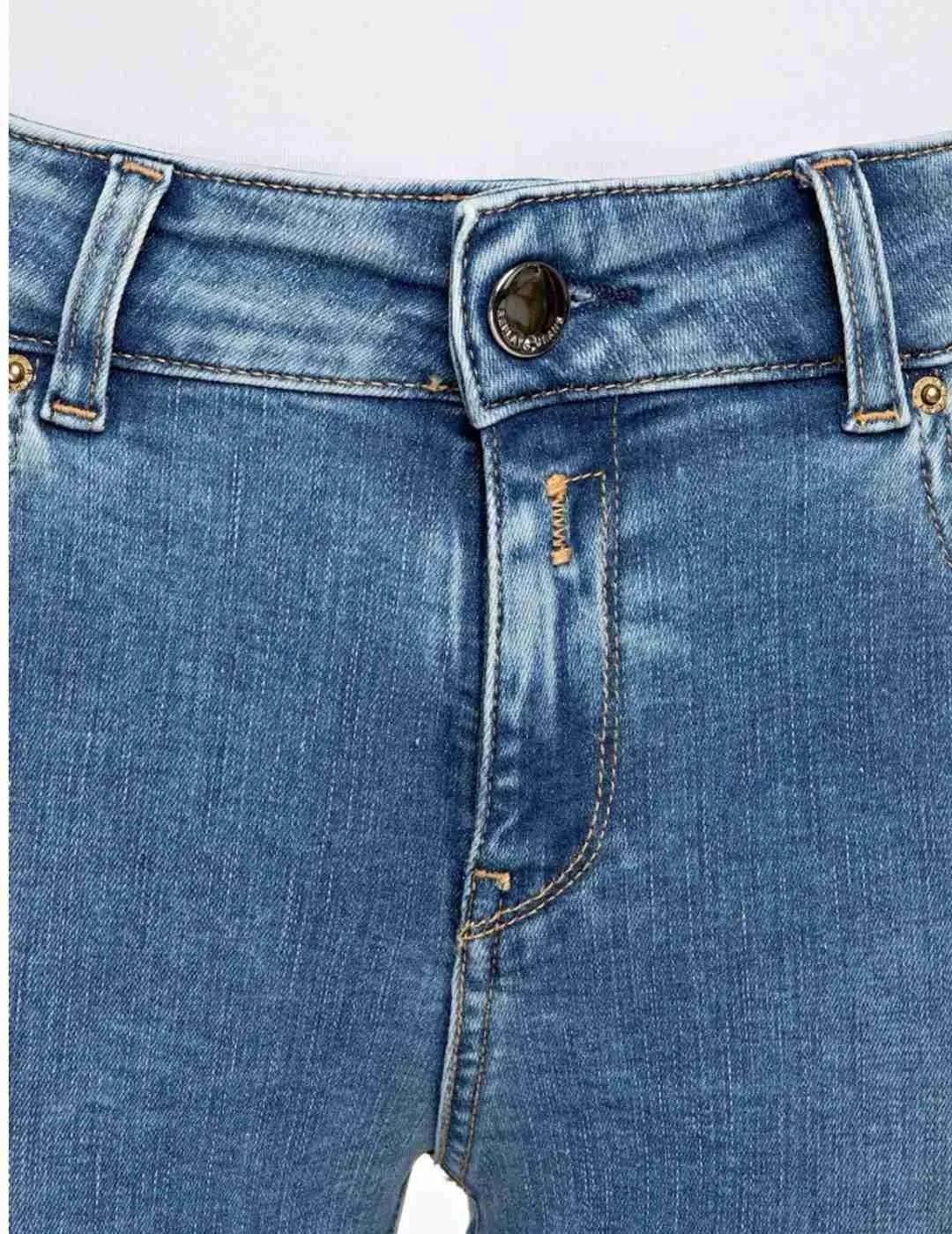 Pantalón vaquero Replay azul para mujer -b