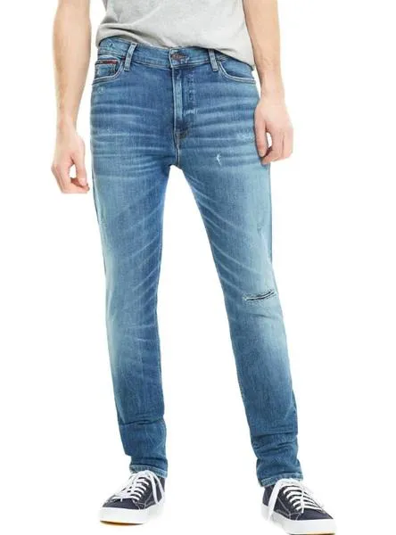 pantalón vaquero tommy jeans simon drbym hombre