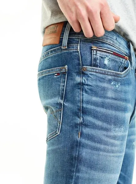 pantalón vaquero tommy jeans simon drbym hombre