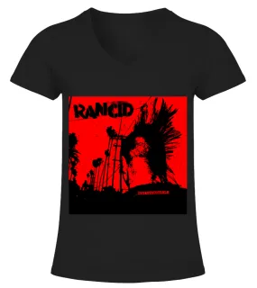 Rancid 013 BK Camiseta cuello pico Mujer