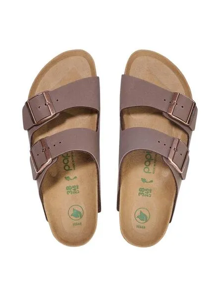 Sandalias Birkenstock Arizona PAP Flex platform mocha para mujer