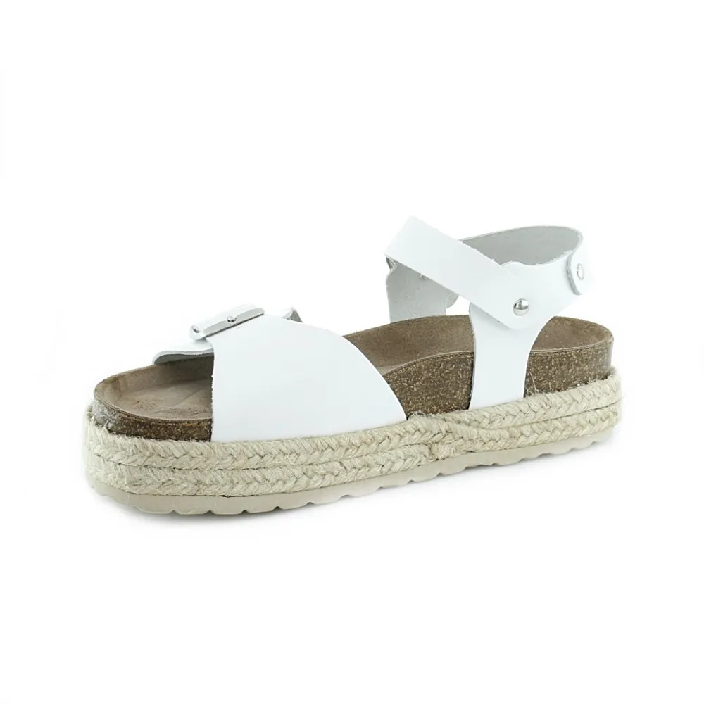 Sandalias de plataforma AngryMount 801 Blanco