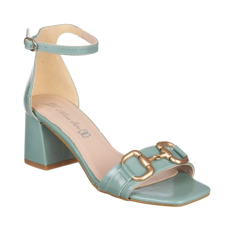 Sandalias De TacÓn Maria Jaen 6507 Mujer Verde