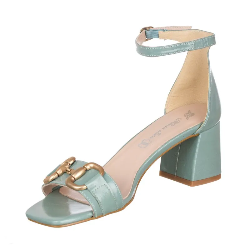 Sandalias De TacÓn Maria Jaen 6507 Mujer Verde