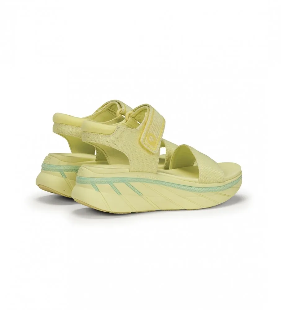 Sandalias Fresh Amarillo -Altura plataforma 5cm-