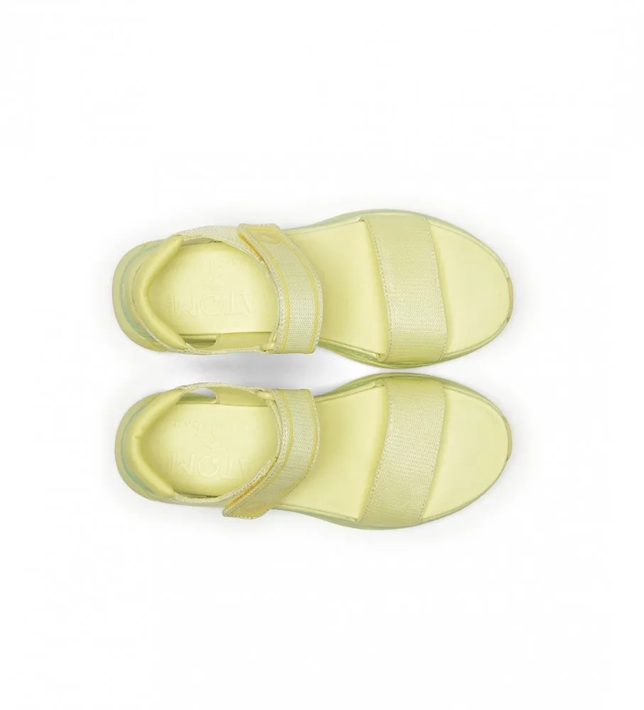 Sandalias Fresh Amarillo -Altura plataforma 5cm-