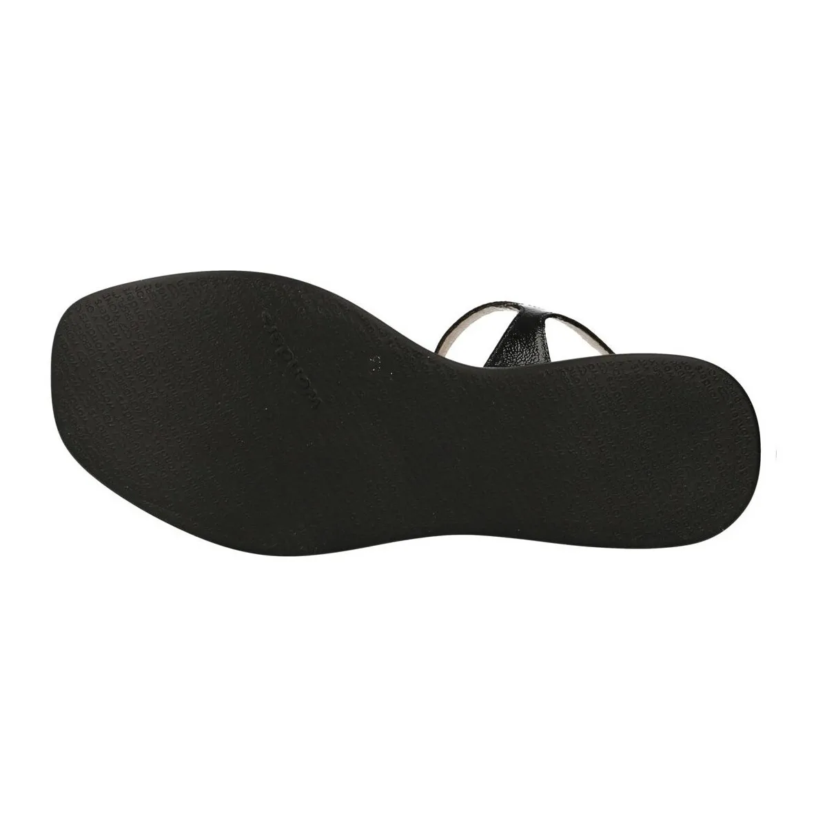 SANDALIAS PLATAFORMA NEGRO  AURORA A-3701