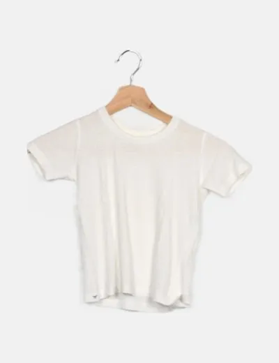 Sfera Camiseta básica blanca