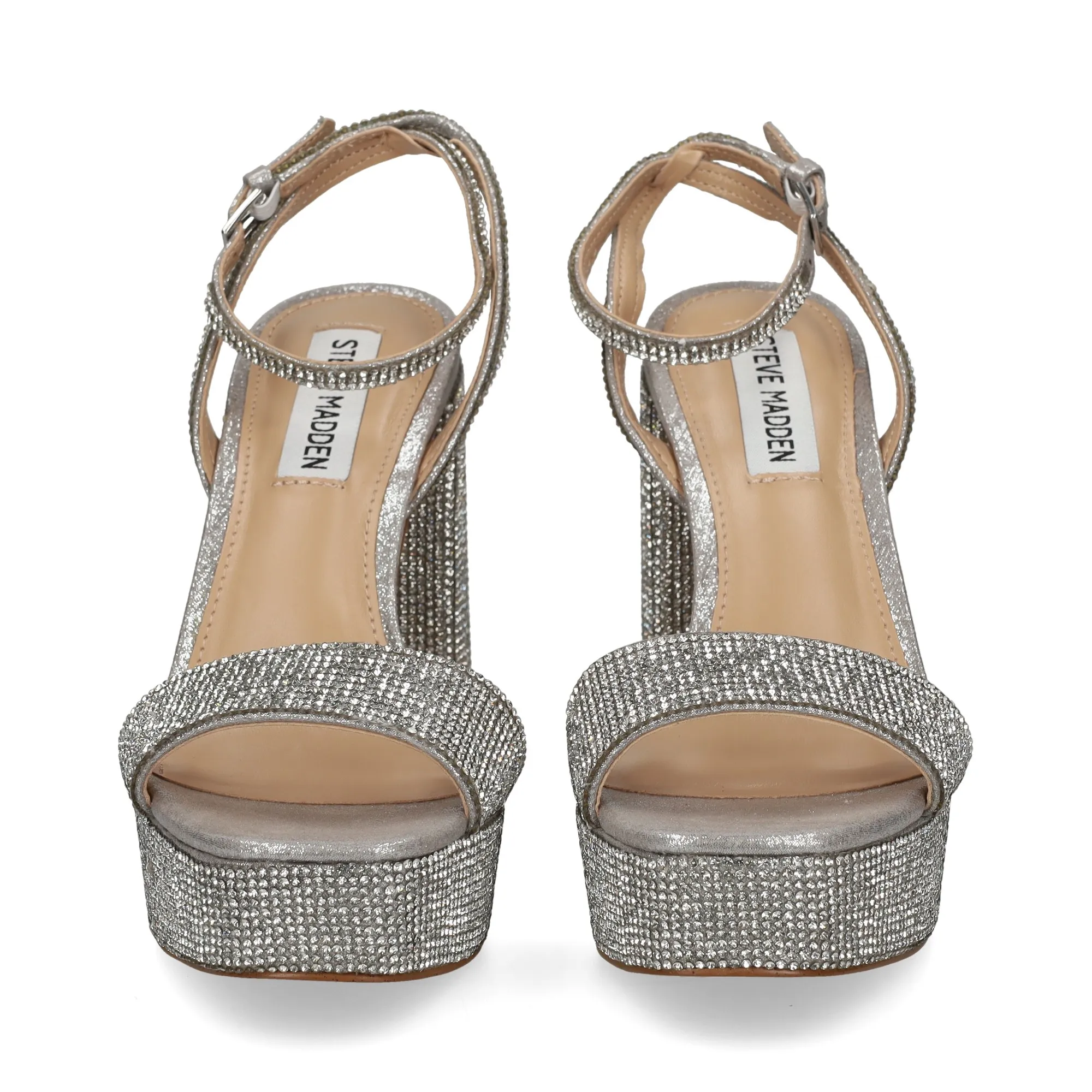 STEVE MADDEN Sandalias con plataforma de Mujer RHINESTONE