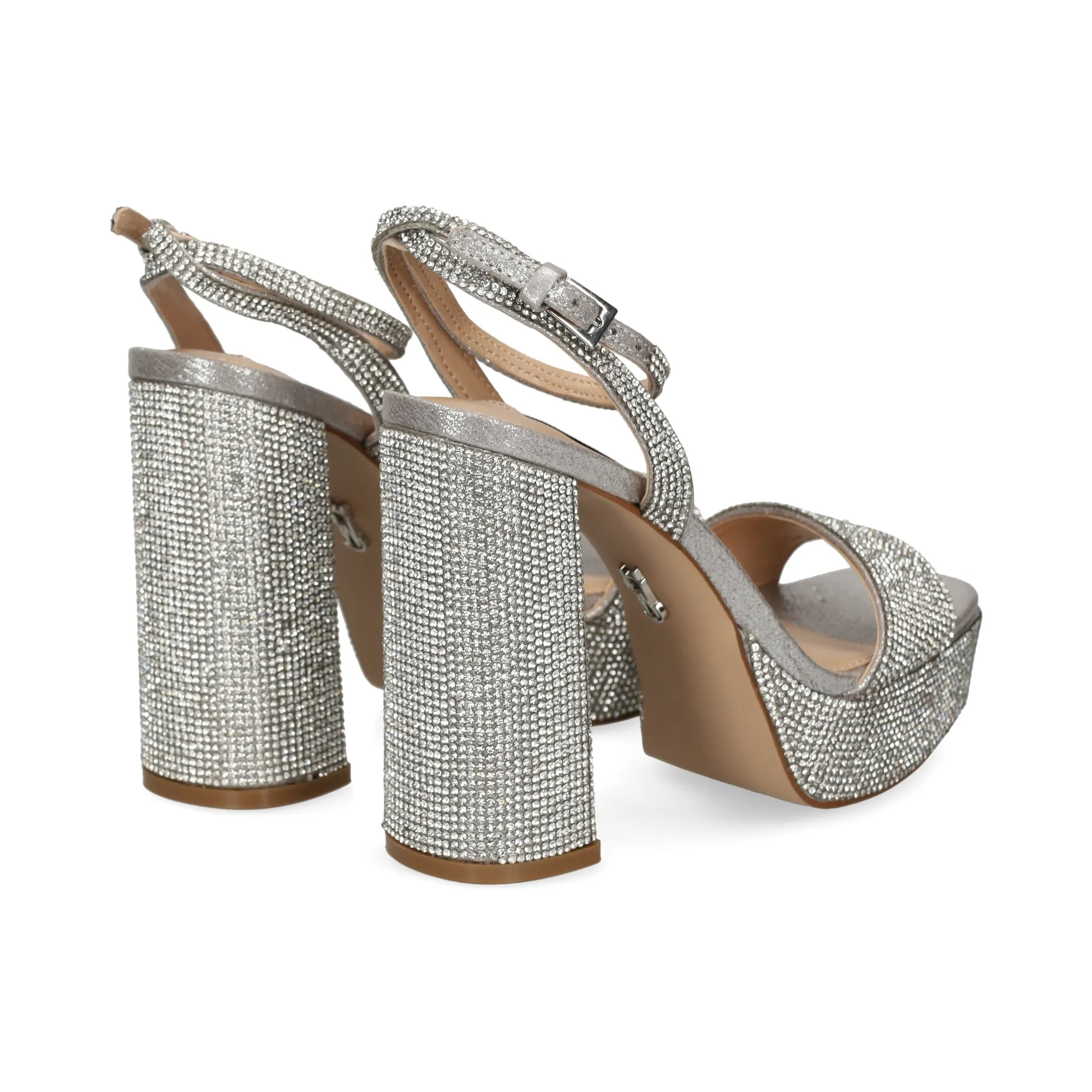 STEVE MADDEN Sandalias con plataforma de Mujer RHINESTONE