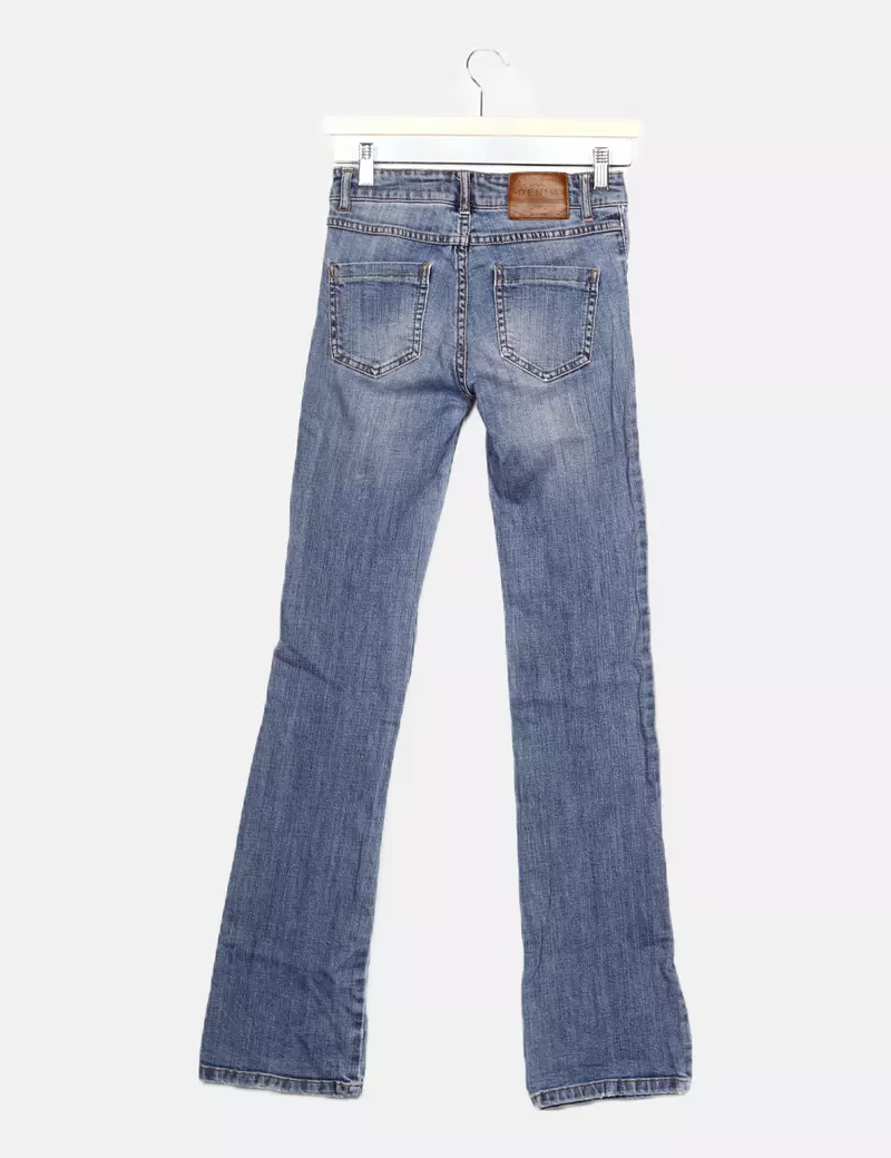 Stradivarius Pantalón azul vaquero