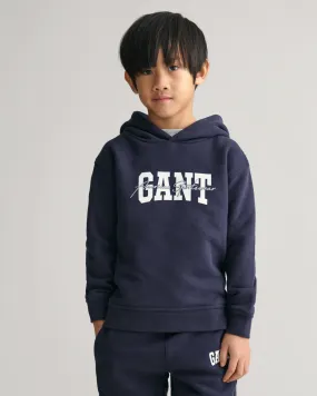 Sudadera con capucha GANT Arch Script Kids