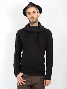 Sudadera con capucha Psylo Kafiya, Negro