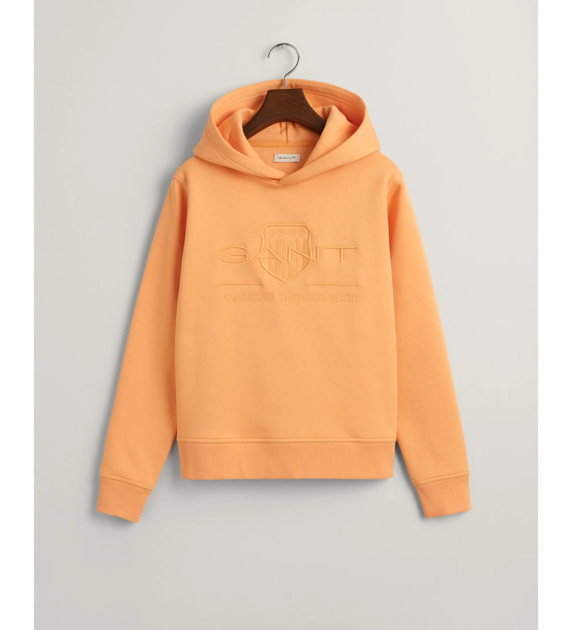 Sudadera con capucha Tonal Shield amarillo