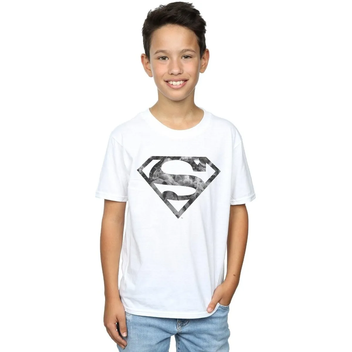 Superman Marble Logo