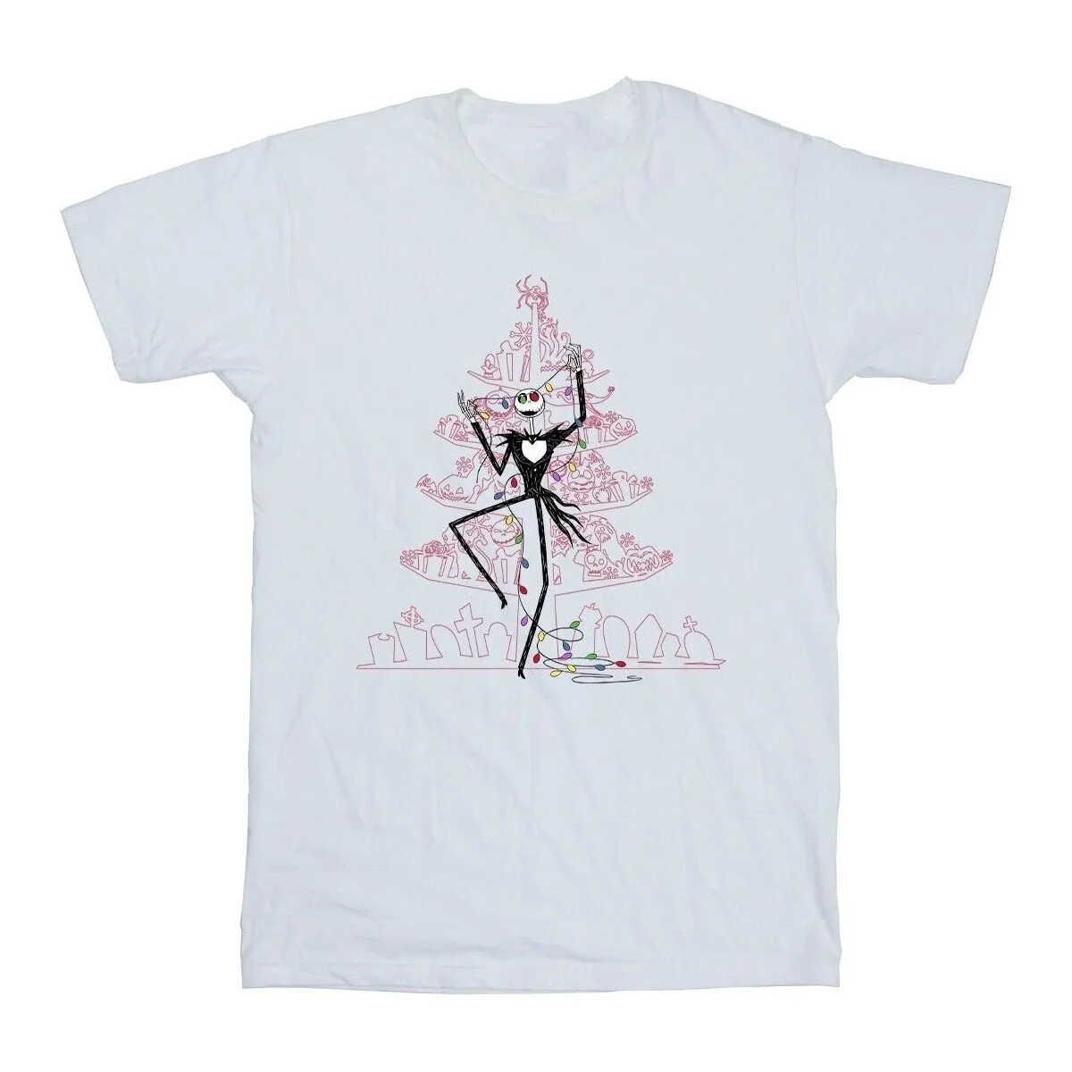 The Nightmare Before Christmas Tree Pink