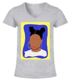 Tierra Whack Merch Camiseta cuello pico Mujer