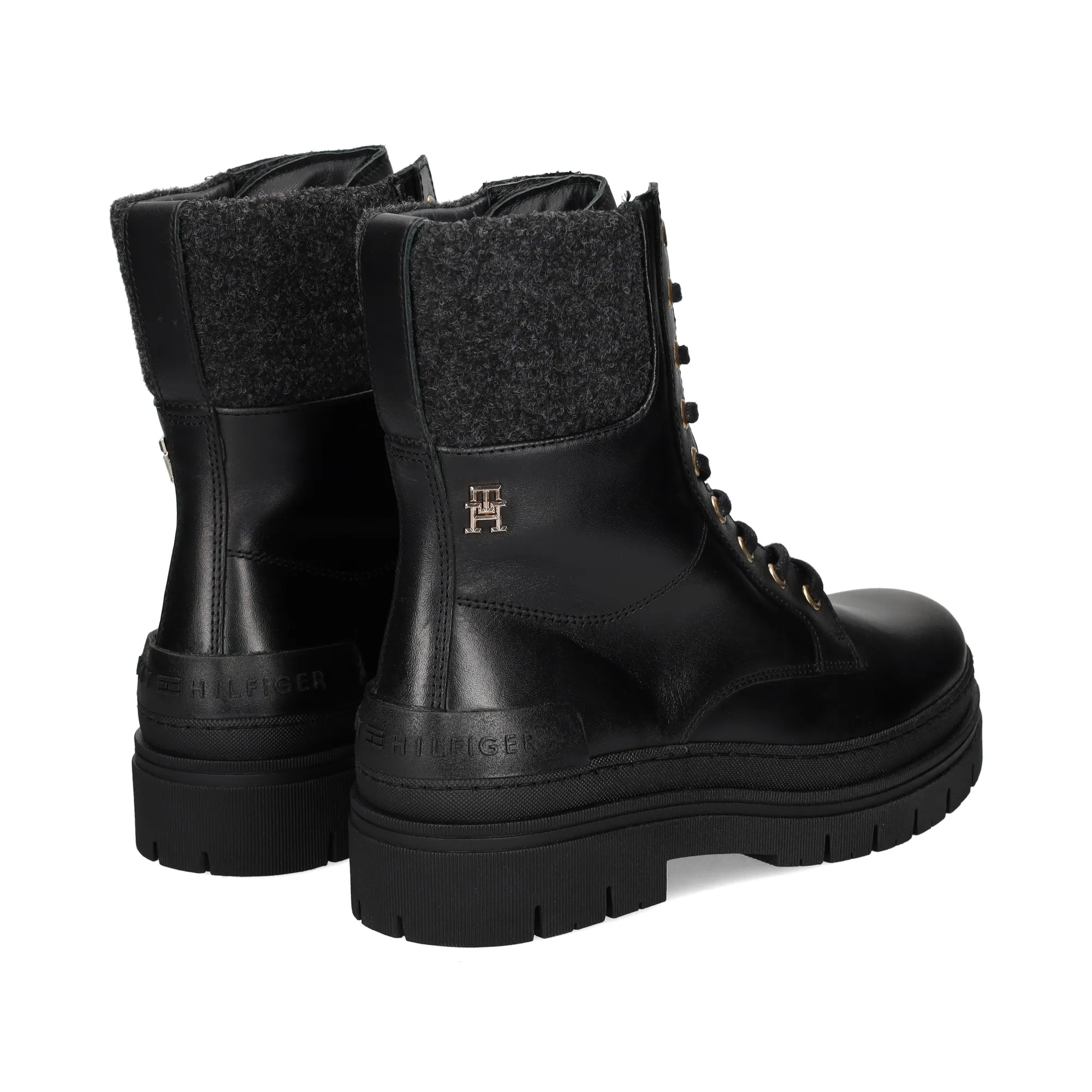 TOMMY HILFIGER Botines planos de Mujer BDS BLACK