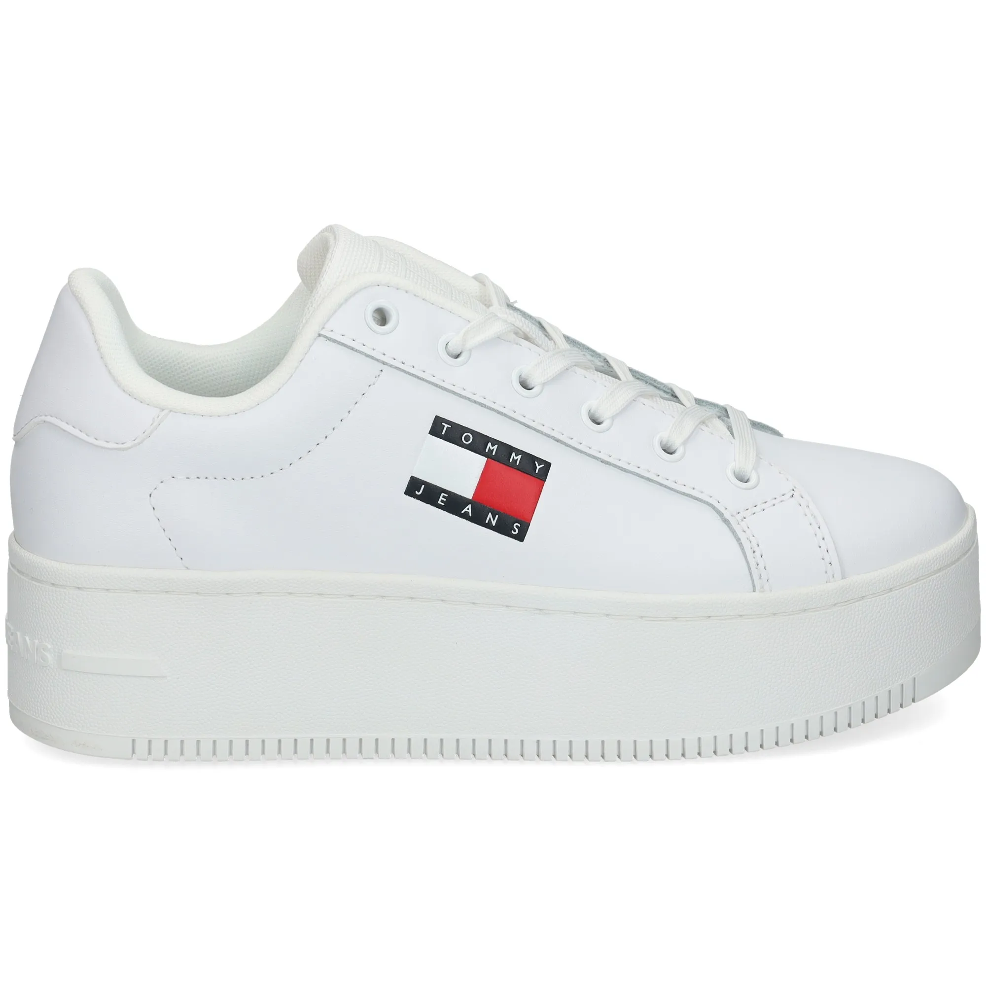 TOMMY HILFIGER Sandalias con plataforma de Mujer YBS WHITE