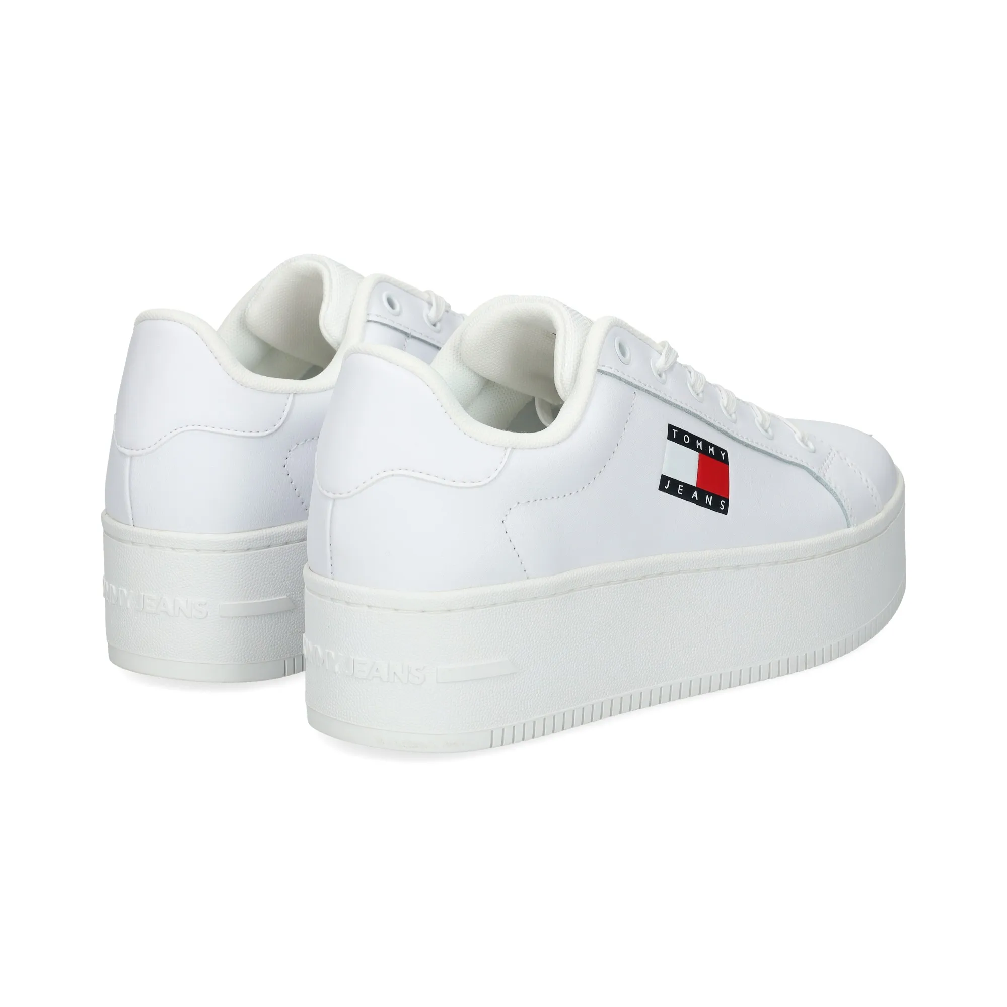 TOMMY HILFIGER Sandalias con plataforma de Mujer YBS WHITE