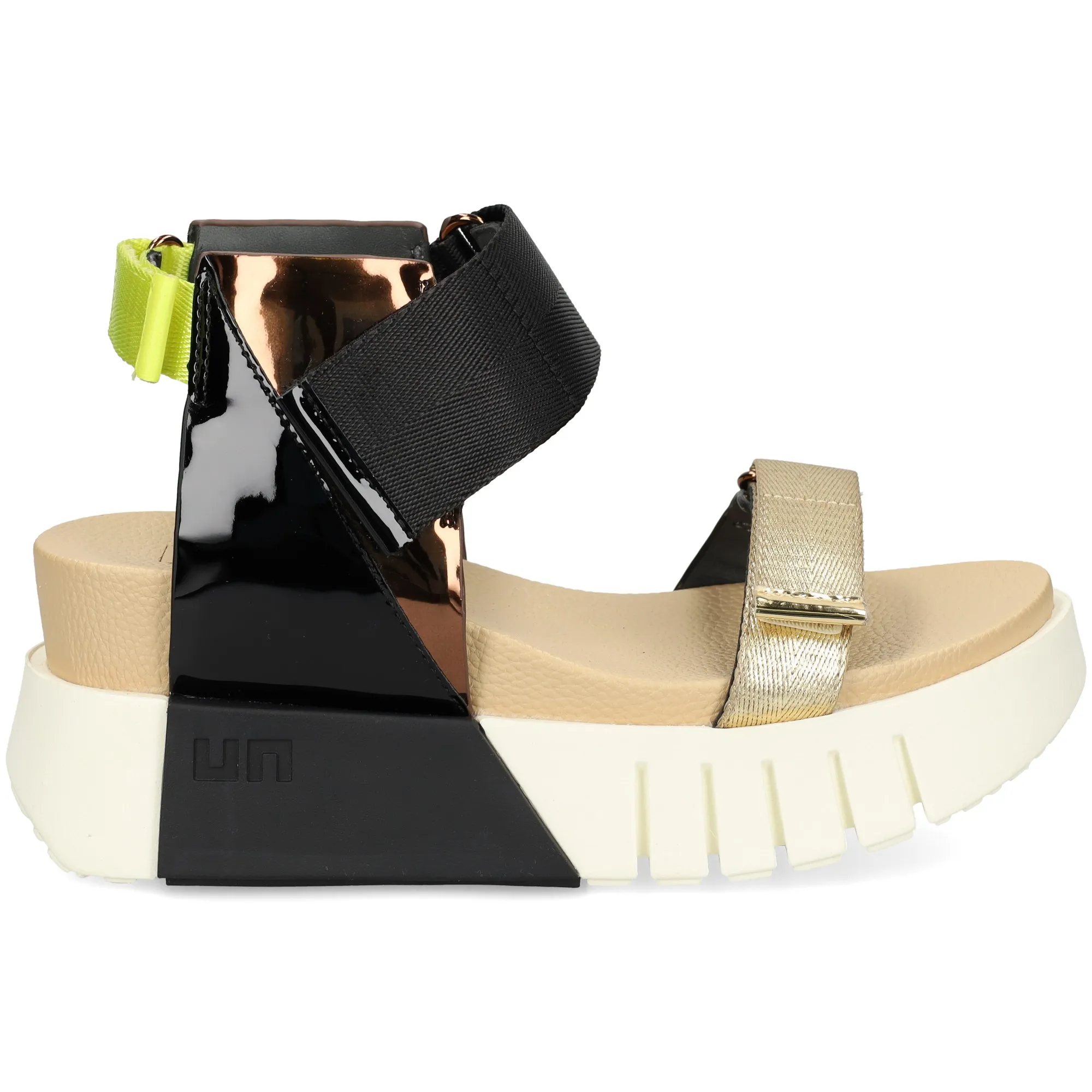 UNITED NUDE Sandalias con plataforma de Mujer BRONCE