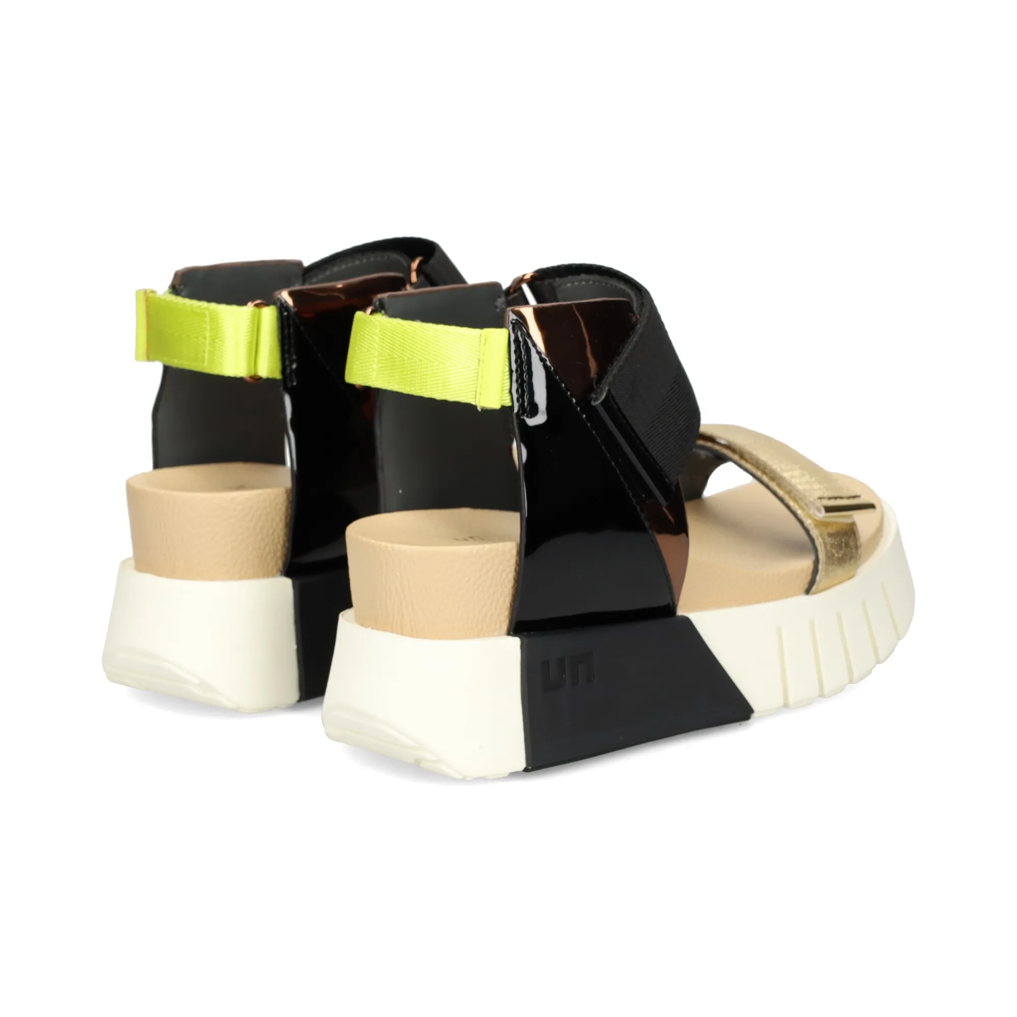 UNITED NUDE Sandalias con plataforma de Mujer BRONCE