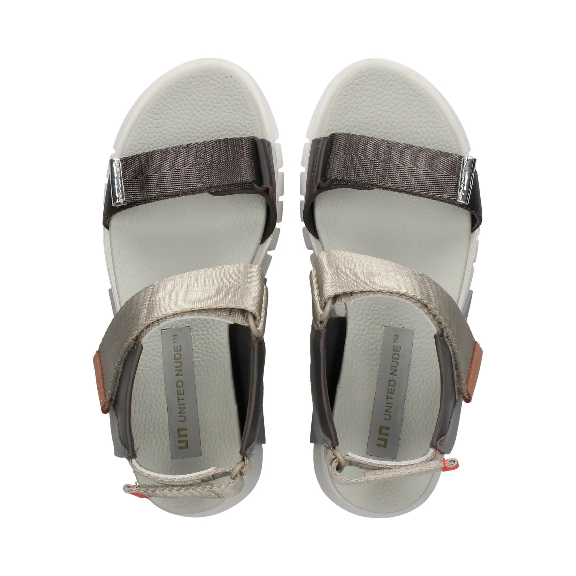 UNITED NUDE Sandalias con plataforma de Mujer NEUTRALS