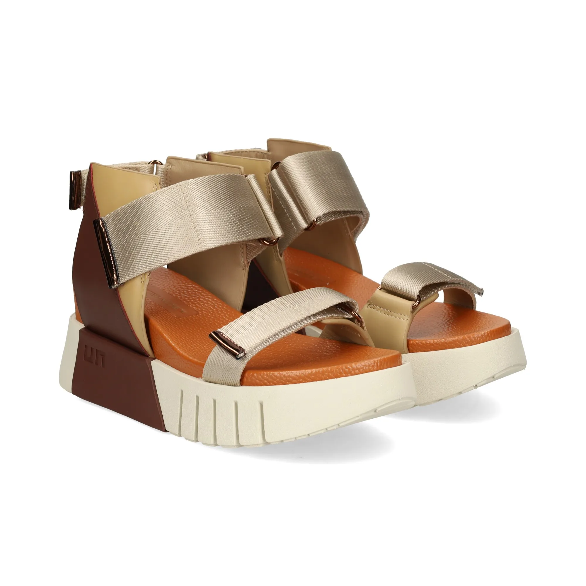 UNITED NUDE Sandalias con plataforma de Mujer TOFFEE