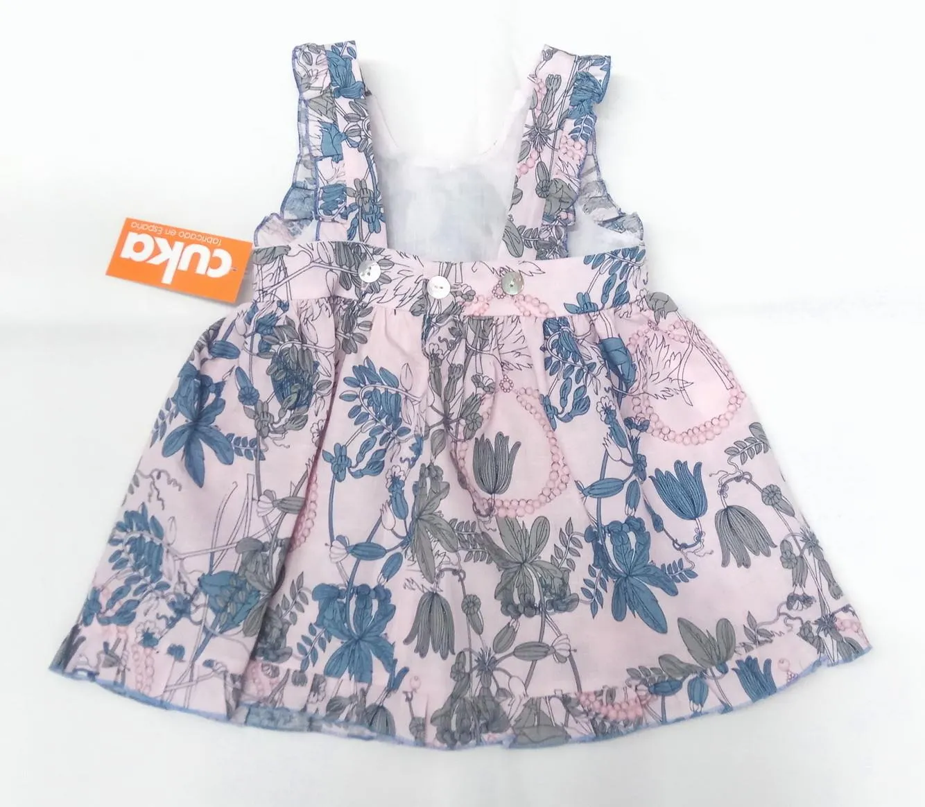 Vestido de niña flores de Basmartí