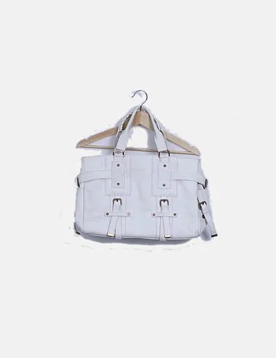 Victoria Beckham Maxi bolso tote blanco