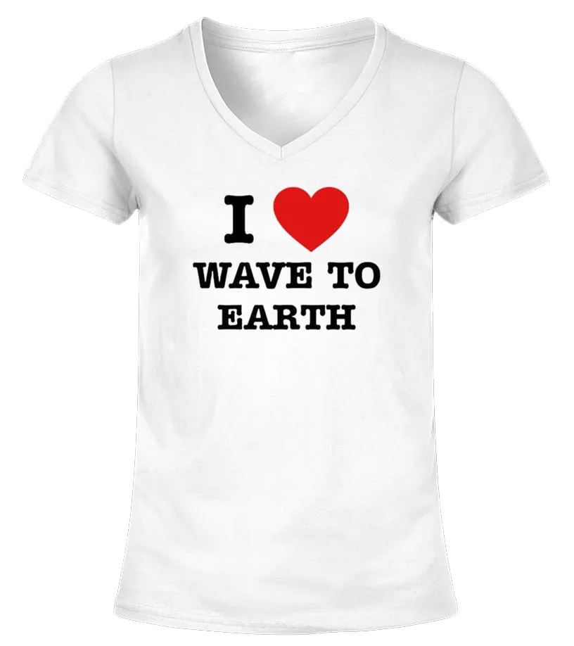 Wave to Earth Merch Camiseta cuello pico Mujer