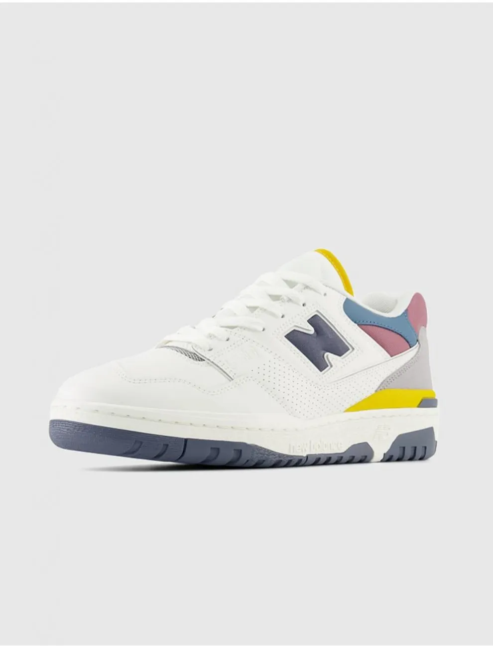 Zapatilla Urbana New Balance Bb550 Blanco/amarillo