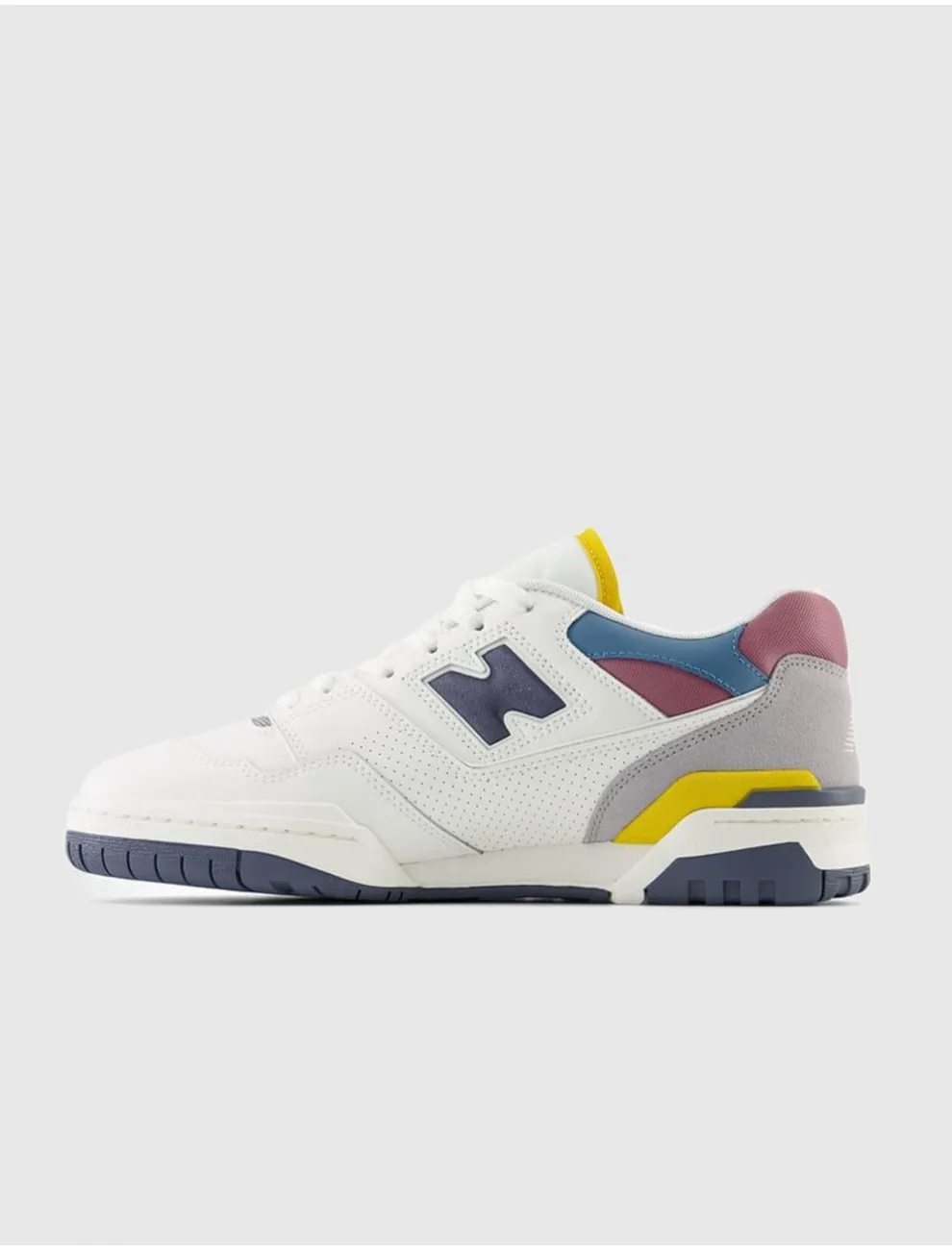 Zapatilla Urbana New Balance Bb550 Blanco/amarillo