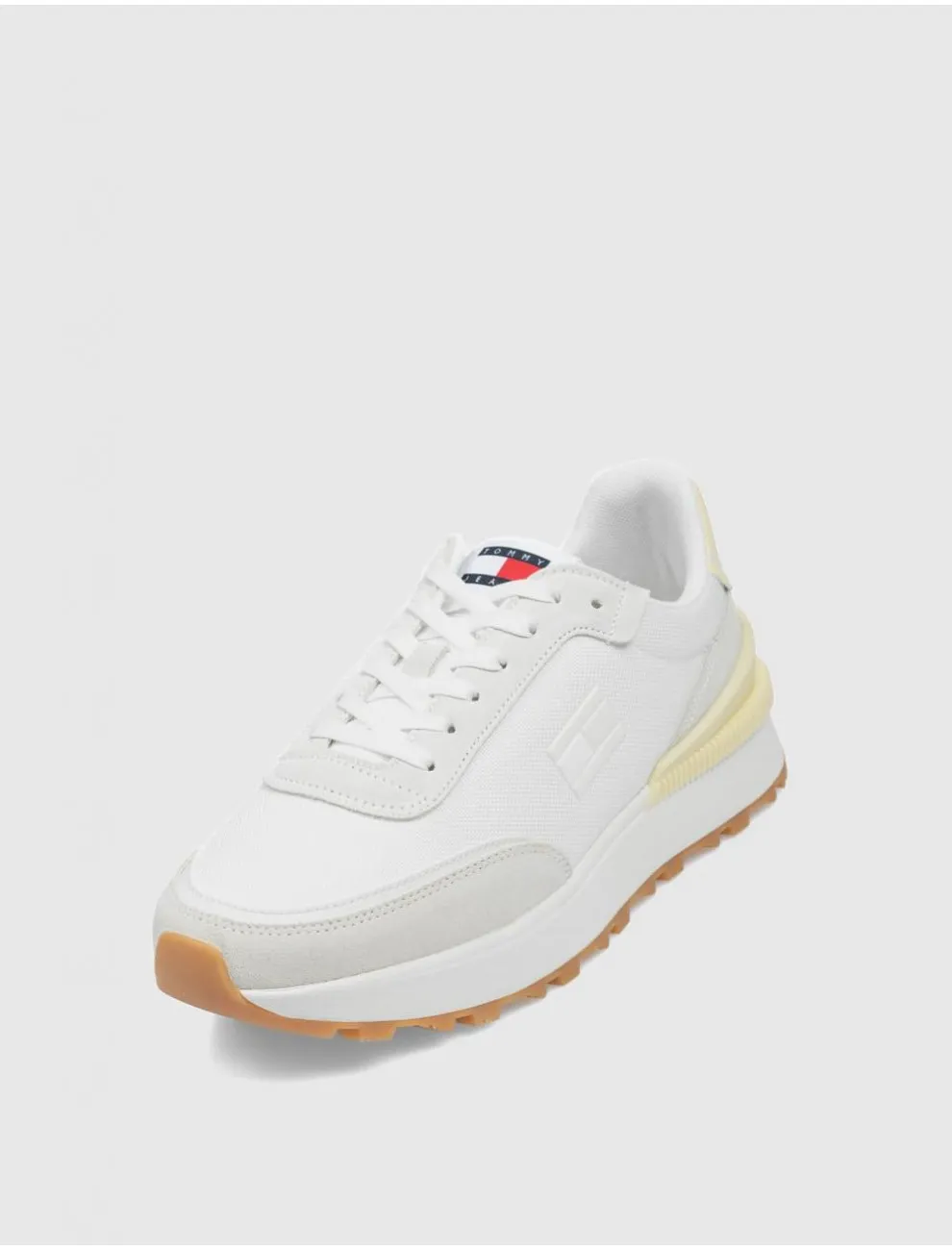 Zapatilla Urbana Tommy Hilfiger Tech Runner Ess Blanco