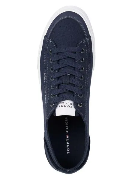 Zapatillas Tommy Hilfiger Vulc Marino Para Hombre