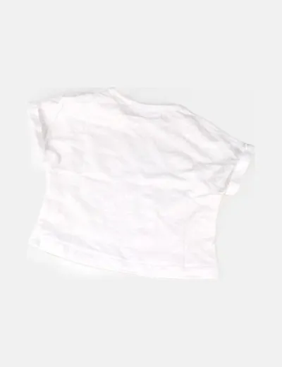 Zara Camiseta básica blanca